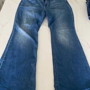 Old Navy Dark Blue Flare Jeans